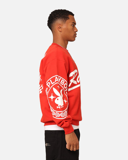 Playboy By Culture Kings Speedy Crewneck Red