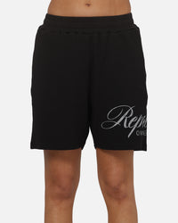 Represent Owners Club Script Mesh Shorts Black