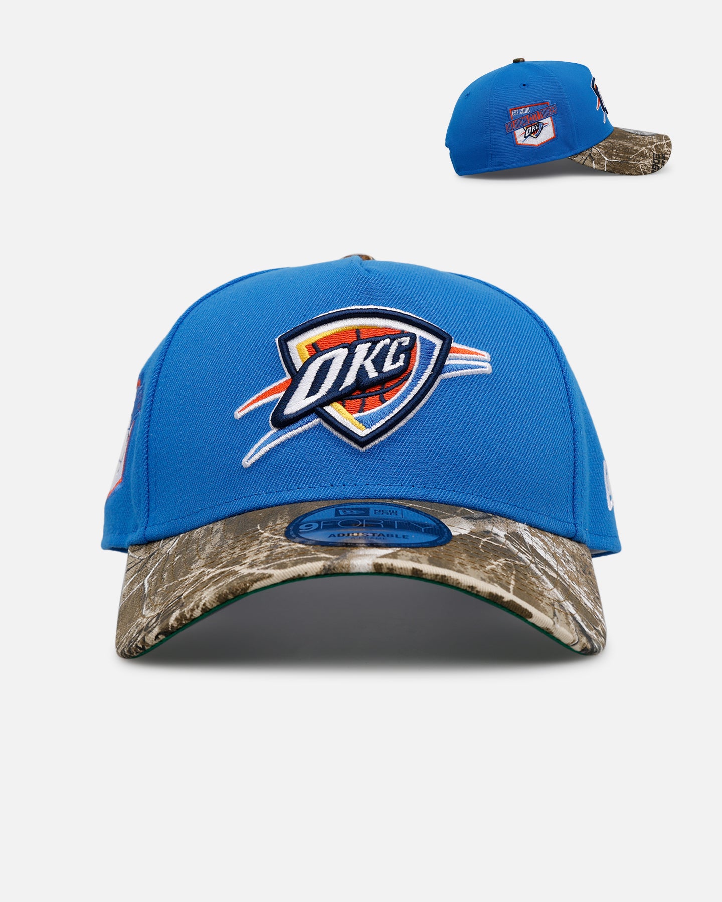New Era Oklahoma City Thunder 'Realtree Visor' 9FORTY A-Frame