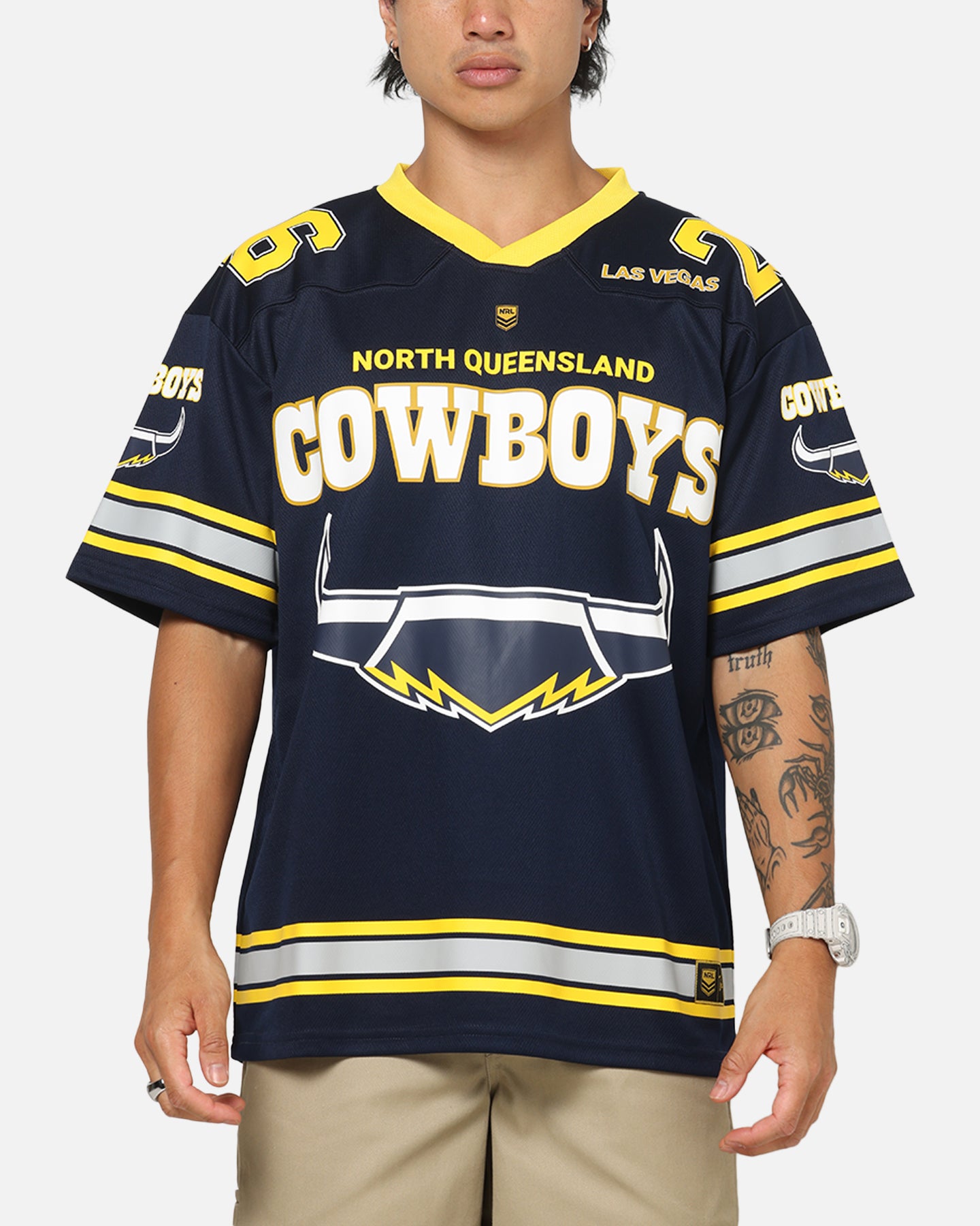 NRL COWBOYS ユニフォーム Bleacher Athletic North Queensland Cowboys NRL Vegas Round 2026