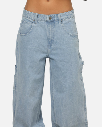 Carre Baggy Carpenter Jeans Light Blue Wash
