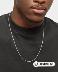 House of Auric Rope 2mm Chain Sterling Silver