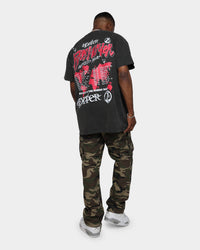 Loiter Firestarter Tour Ultra Premium Vintage T-Shirt Black Wash