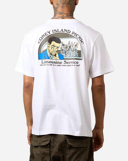 Coney Island Picnic Limo T-Shirt White