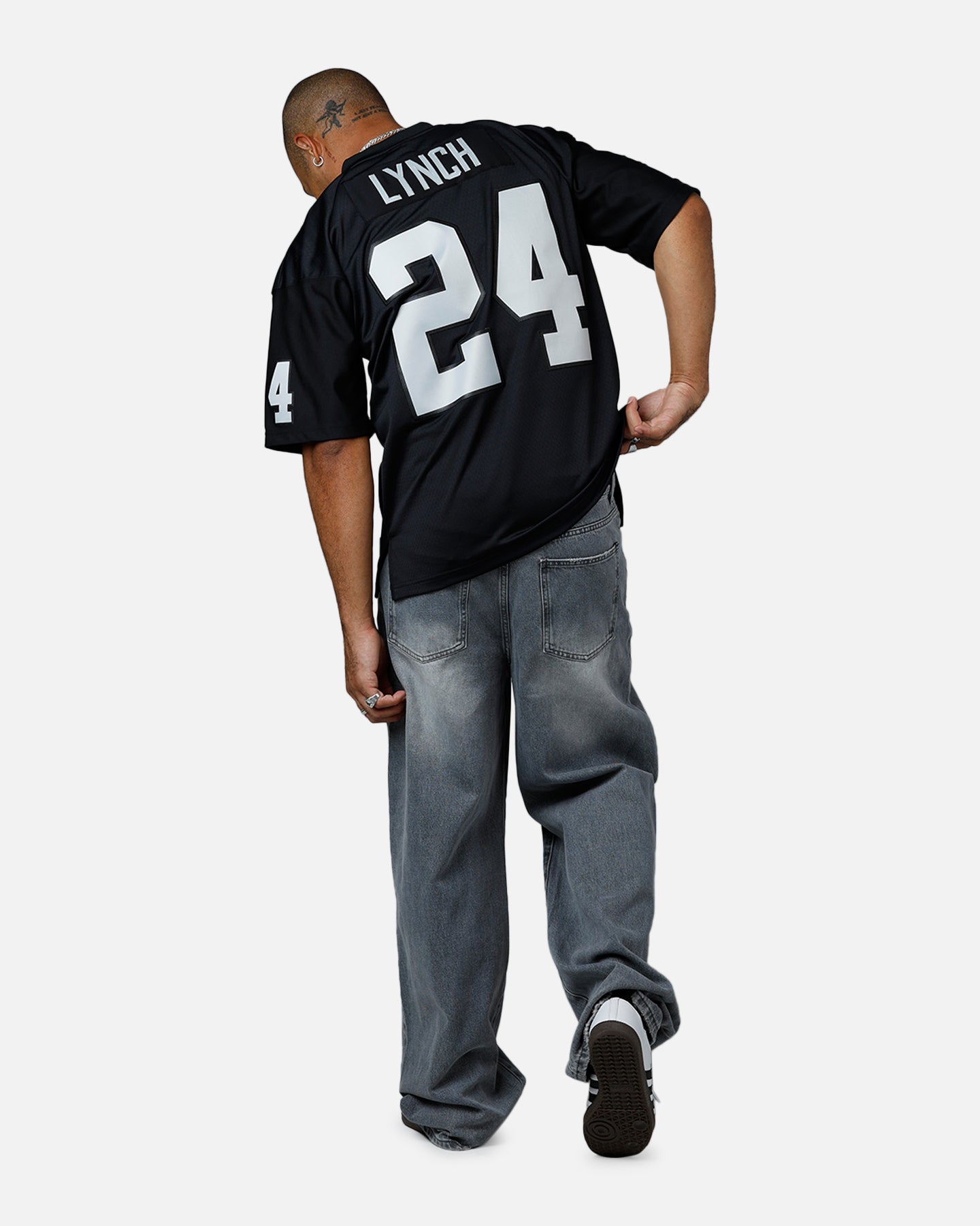 Mitchell & Ness Oakland Raiders Marshawn Lynch #24 2017 Home