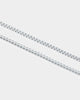 Saint Morta 2.5mm Franco Chain White Gold