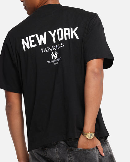 Majestic Athletic New York Yankees Script Boxy T-Shirt Black