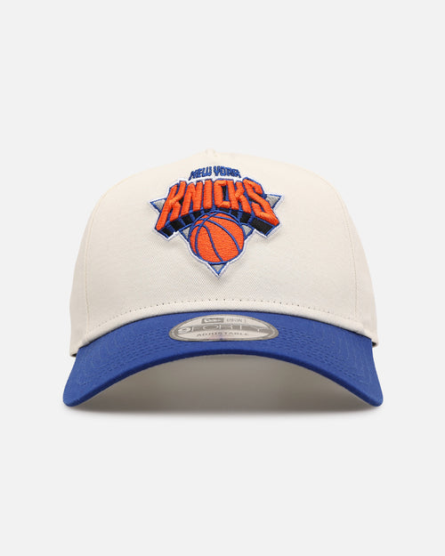 New Era New York Knicks 'Easy Chrome OTC' 9FORTY A-Frame Snapback Chrome/Official Team Colors