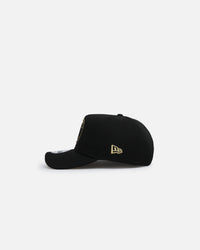 New Era Brooklyn Nets 'NBA Gold Links' 9FORTY A-Frame Snapback Black/Gold