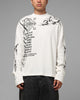 Loiter Cyber Thermal Long Sleeve T-Shirt Off White