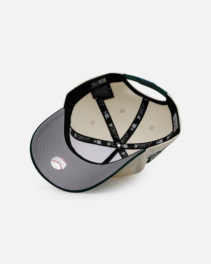 New Era Cincinnati Reds 'Evergreen 2.0' 9FORTY A-Frame Snapback Chrome/Dark Green