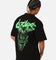 Loiter Lotus Oversized T-Shirt Black