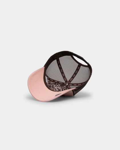 Von Dutch Pink Satin Trucker Pink Satin