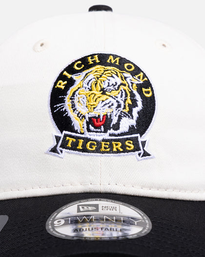 New Era Richmond Tigers 'AFL 26 2 Tone Heritage' 9TWENTY Strapback White