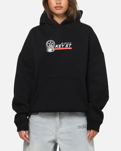 Key Street Wheels Hoodie Black