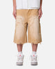 MNML Ultra Baggy Work Shorts Tan