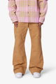 MNML Distressed Iron Cross Denim Brown