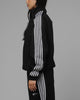 Loiter Hybrid Track Quarter Zip Black