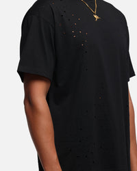 XXIII Distressed T-Shirt Black