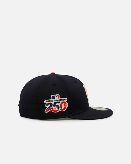 New Era Los Angeles Dodgers '250th Anniversary Side Patch' 59FIFTY Fitted Navy