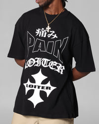 Loiter Ultimate Pain T-Shirt Black