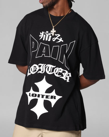Loiter Ultimate Pain T-Shirt Black