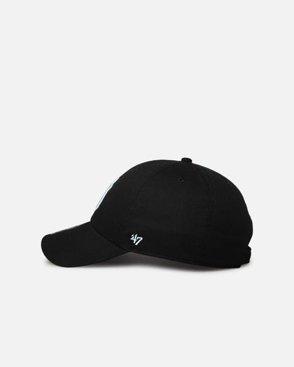 47 Brand New York Yankees 47 Clean Up Strapback Black/Turquoise