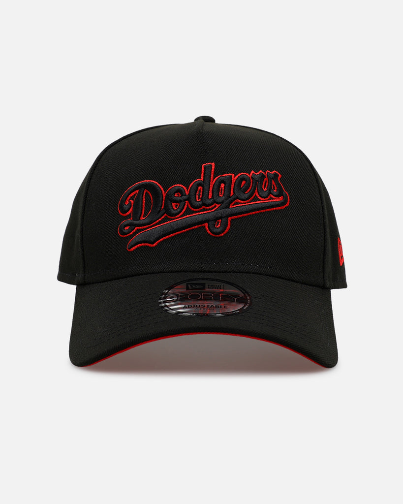 New Era Los Angeles Dodgers 'Easy Black And Scarlet' 9FORTY A