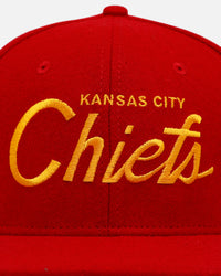 New Era Kansas City Chiefs 'NFL Script' 9FIFTY Snapback Official Team Color