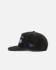 New Era Canterbury-Bankstown Bulldogs 'NRL Golfer Washed Black' Pre-Curved Corduroy Golfer Snapback Washed Black
