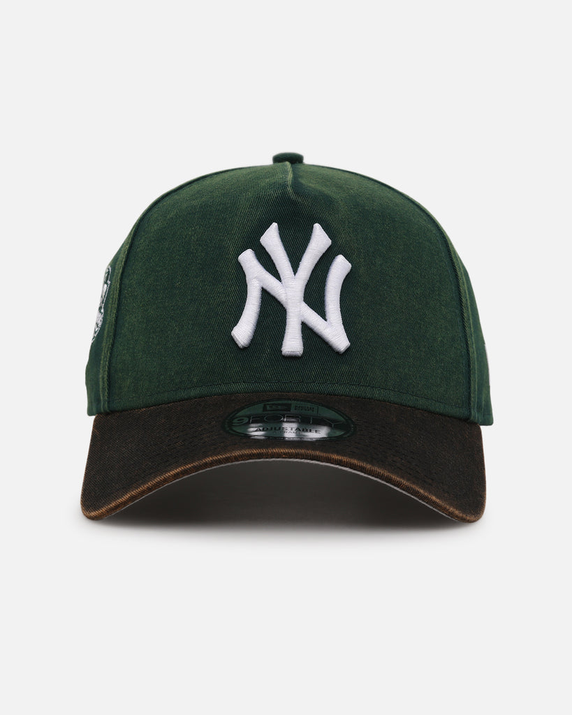 New Era New York Yankees 'Washed Green' 9FORTY A-Frame Strapback