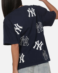 Majestic Athletic New York Yankees Splat Baseball T-Shirt Indigo