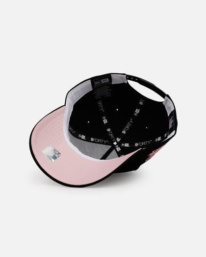 New Era Carolina Panthers 'Black And Pink' 9FORTY A-Frame Snapback Black/Pink