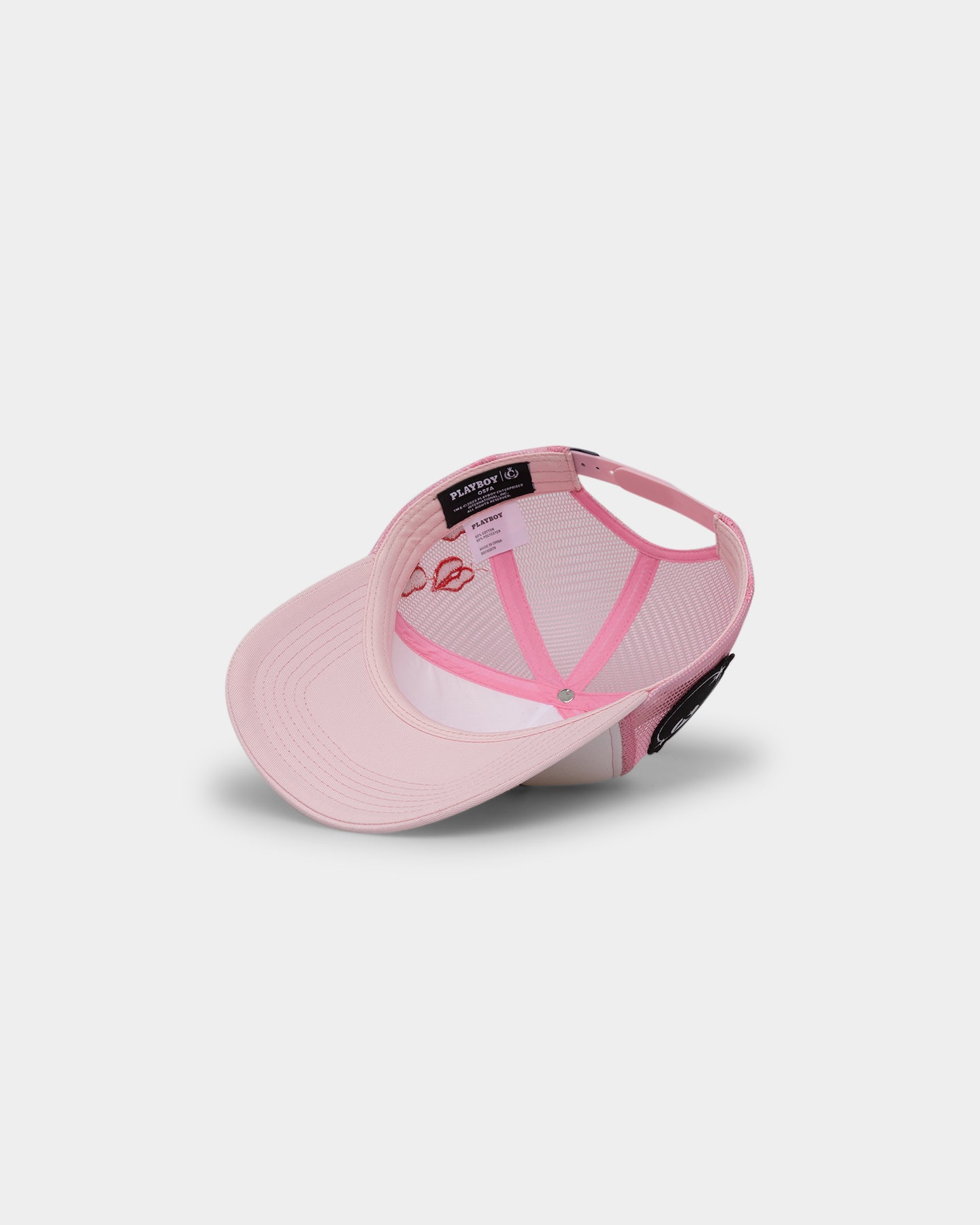 Playboy X Culture Kings Club Trucker Snapback Pink | Culture Kings US