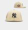 New Era New York Yankees 'Raffia Front' 59FIFTY Fitted Vegas Gold