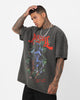 73Studio X The Lord Of The Rings Nazgul Heavyweight Vintage T-Shirt Black Wash