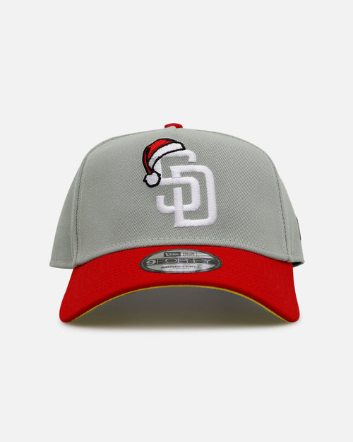 New Era San Diego Padres 'All I Want For Christmas' 9FORTY A-Frame Snapback Green/Red
