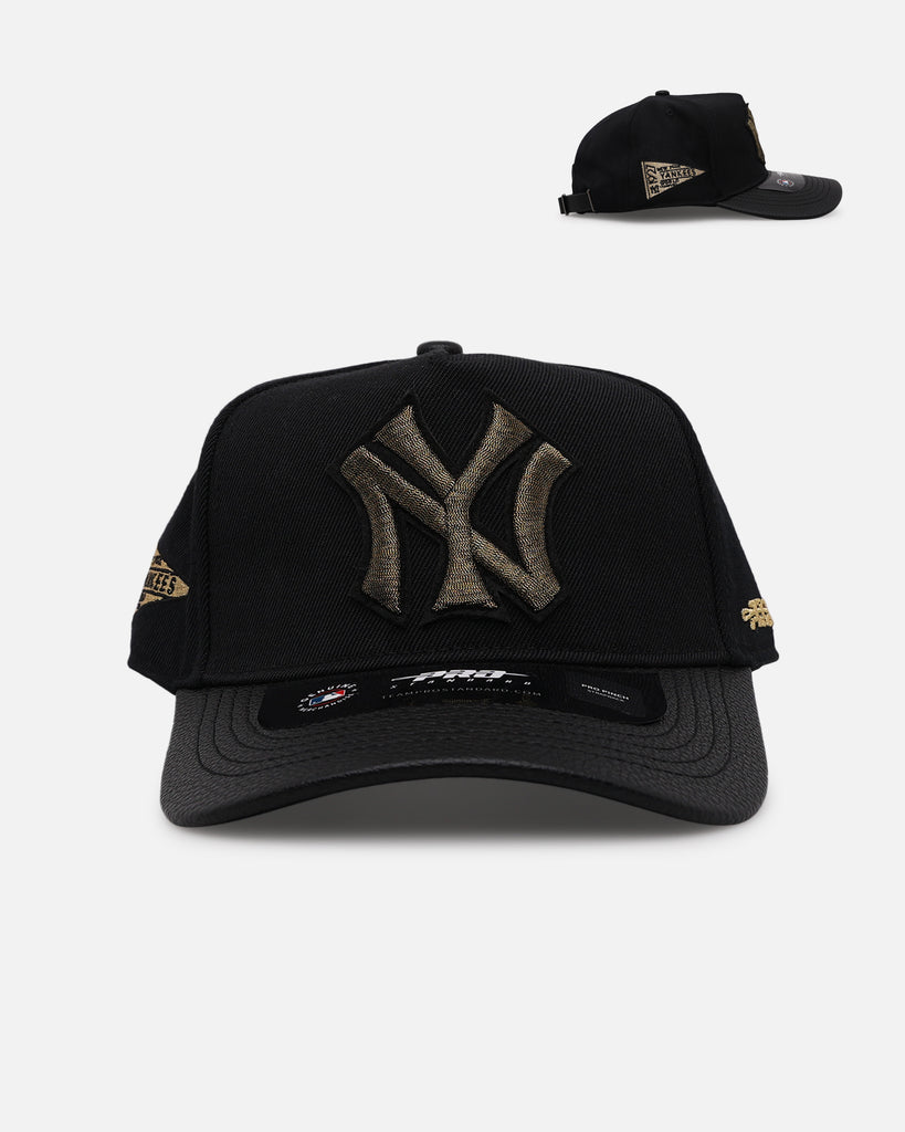 Pro Standard New York Yankees 'Gold Twist' Pro Pinch Strapback