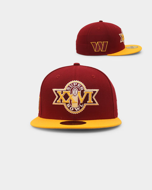 New Era Washington Commanders '1992 Super Bowl' 59FIFTY Fitted Dark Red