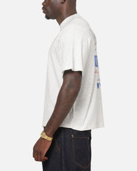 Mitchell & Ness Los Angeles Dodgers National League Crop T-Shirt Silver Marle