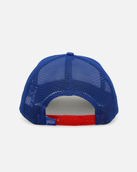New Era Buffalo Bills 'Team Motto' 9FORTY A-Frame Trucker Snapback Official Team Colors