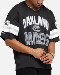 Mitchell & Ness Las Vegas Raiders XVIII Boxy T-Shirt Faded Black