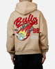 Mitchell & Ness Chicago Bulls Fireball Hoodie Tan