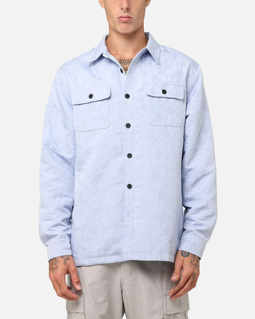 XXIII Nebula Textured Overshirt Blue