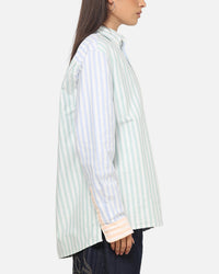 Tommy Jeans Relaxed Oxford Fun Shirt Light Blue/Multicolour
