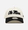 New Era Ole Miss Rebels 'Easy Chrome Black' 9FORTY A-Frame Snapback Chrome/Black