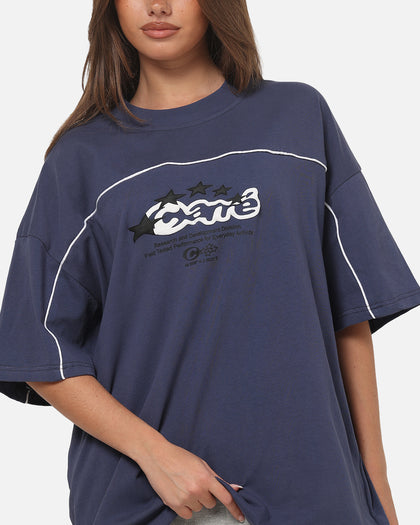 Carre Athletic Crew T-Shirt Vintage Navy