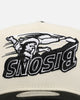 New Era Buffalo Bisons 'Chrome Upside Down Logo' 9FORTY A-Frame Snapback Chrome/Black