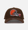 New Era Cleveland Browns 'Team Color Hearts' 9FORTY A-Frame Snapback Official Team Color