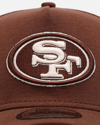 New Era San Francisco 49ers 'Cozy 2.0' 9FORTY A-Frame Strapback Brown